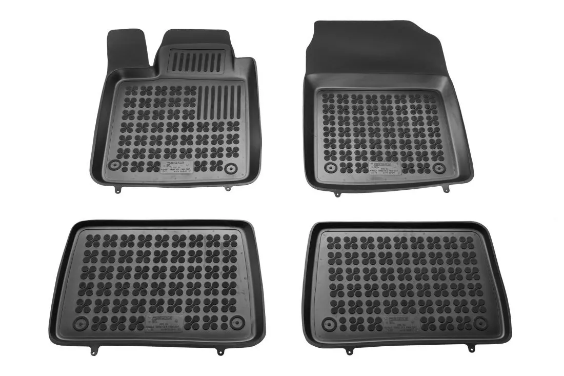 Tipske patosnice Rezaw-Plast gumene Renault Twingo II  (2007-2014) - 3-door - kadice - PROSET VTT doo