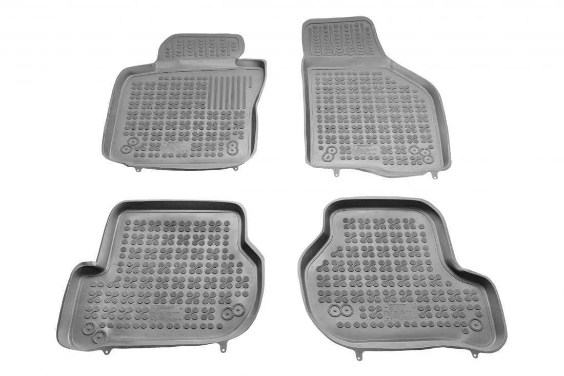Tipske patosnice Rezaw-Plast gumene VW Golf 5 / 6 / Jetta / Sirocco / SKODA Octavia A5 (04-13)-sive - PROSET VTT doo