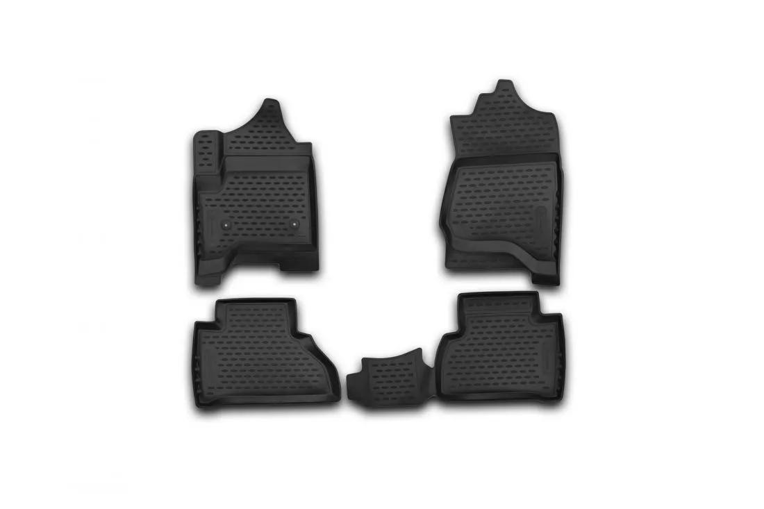 Tpske 3D gumene patosnice CADILLAC Escalade (2015+) 4 pcs. - PROSET VTT doo