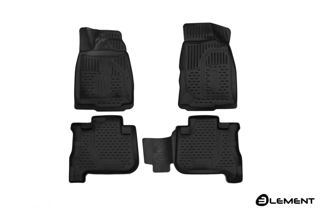 Tpske 3D gumene patosnice GREAT WALL Steed 6 (2014+) Pick Up 4 pcs. - PROSET VTT doo