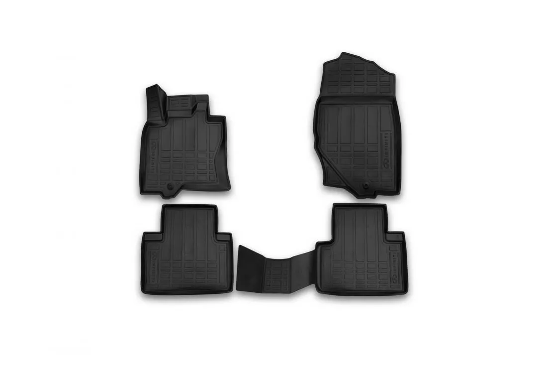 Tpske 3D gumene patosnice INFINITI QX50 (02/2016+) 4 pcs. - PROSET VTT doo