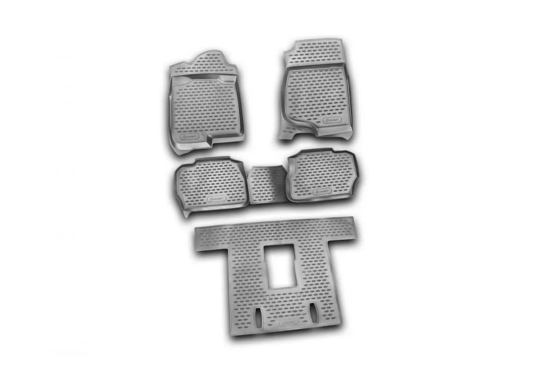 Tpske gumene patosnice CADILLAC Escalade (06/2006-2015) 5 pcs. - PROSET VTT doo