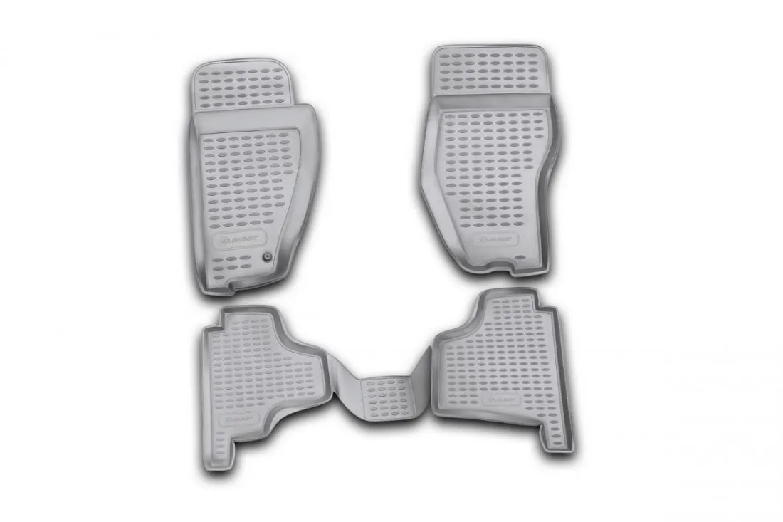 Tpske gumene patosnice DODGE Nitro (2007-2012) 4 pcs. - PROSET VTT doo