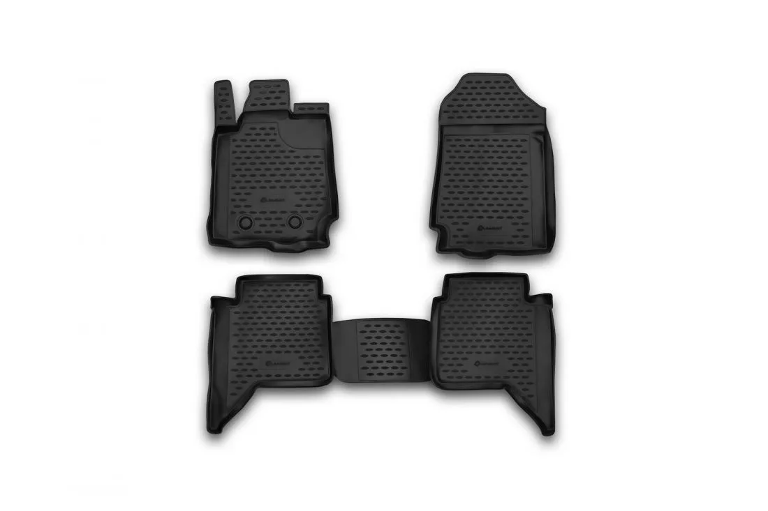 Tpske gumene patosnice FORD Ranger 2 doors (2011+) 4 pcs. - PROSET VTT doo