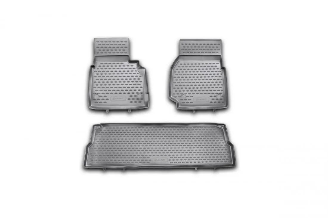 Tpske gumene patosnice LAND ROVER Defender 110 5D (2007+) 3 pcs. - PROSET VTT doo