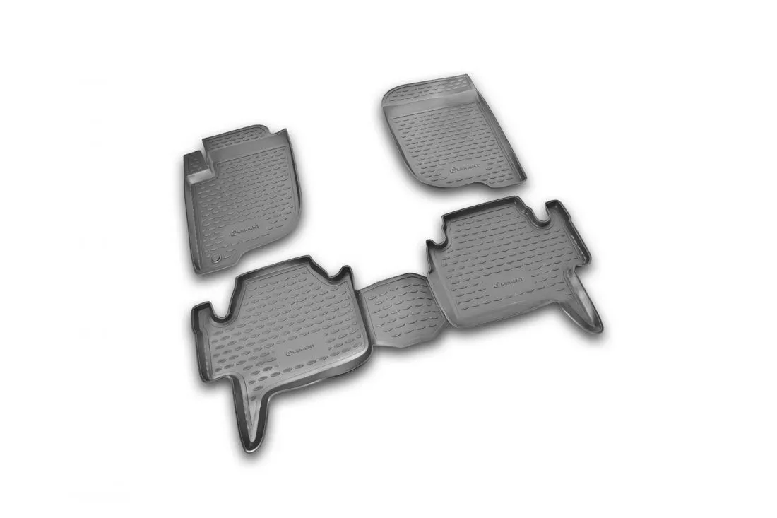Tpske gumene patosnice MITSUBISHI Pajero Sport (2008+) 4 pcs. - PROSET VTT doo