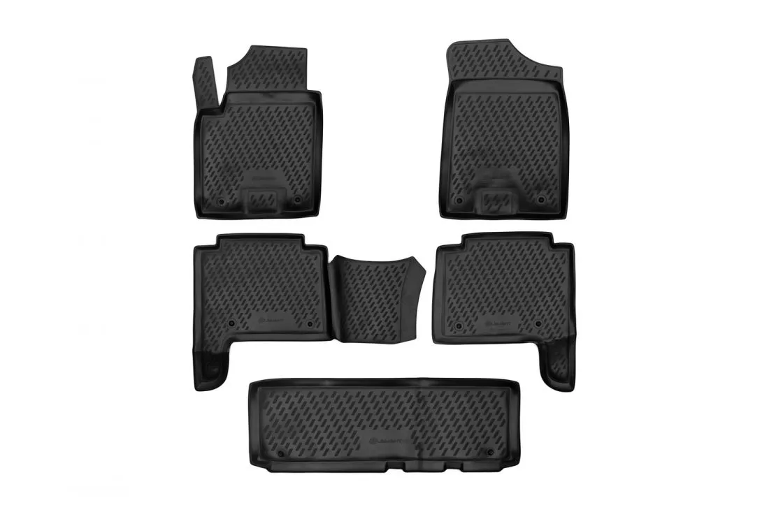 Tpske gumene patosnice NISSAN Patrol (2010+) 5 pcs. - PROSET VTT doo