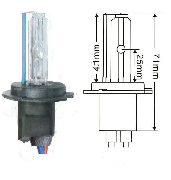 XENON Sijalica H7C 6000K 35W - PROSET VTT doo