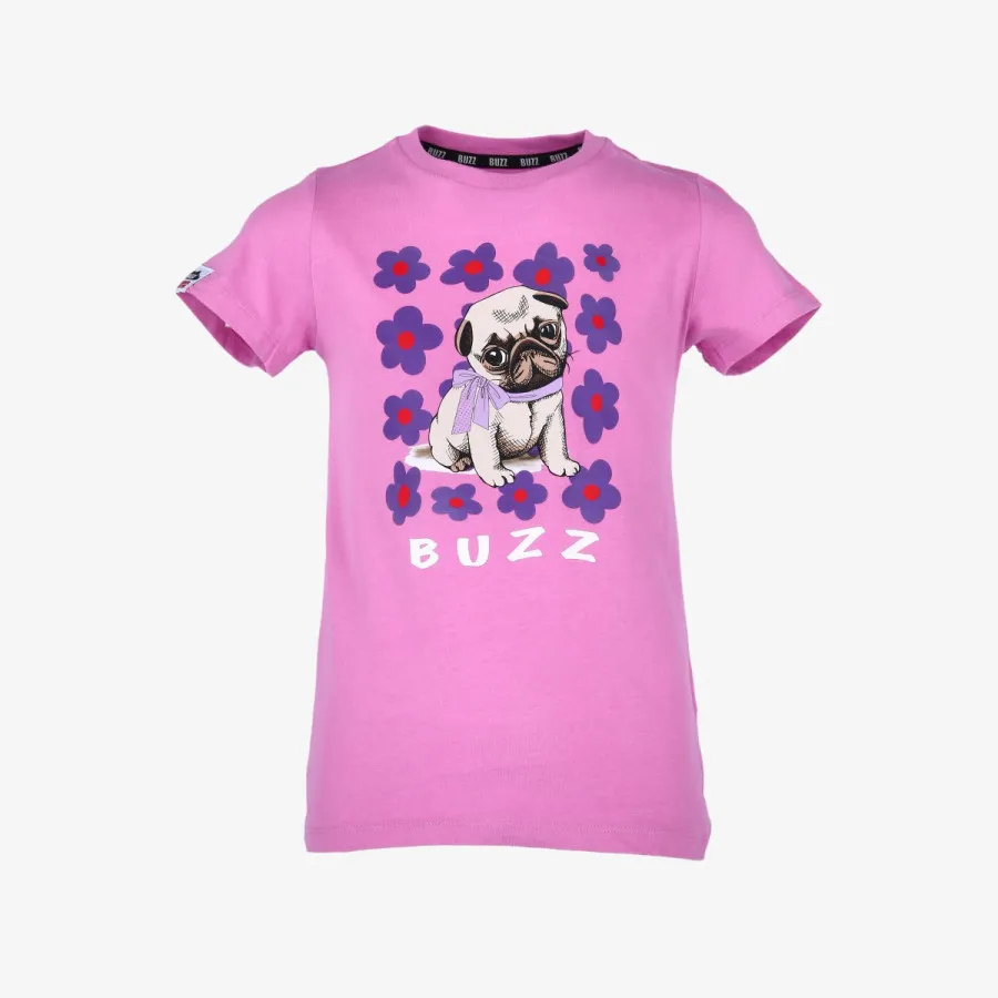 BUZZ Majica FLOWER MOPS T-SHIRT