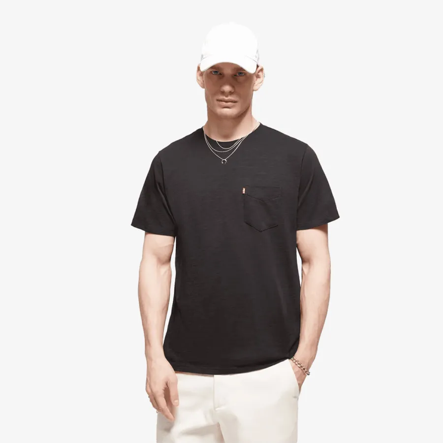 LEVI’S Majica T-SHIRT SS CLASSIC POCKET TEE BLA