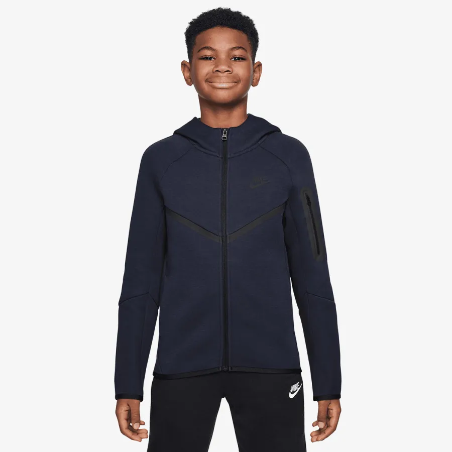 NIKE Dukserica B NSW TCH FLC FZ - PD