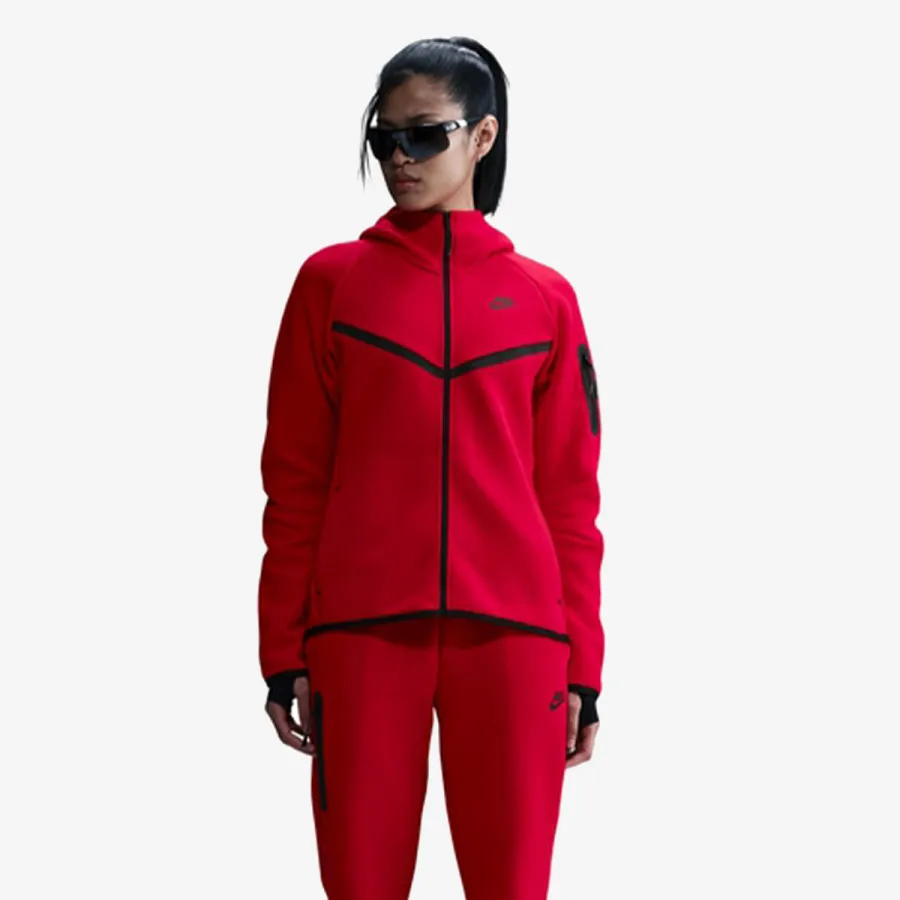 NIKE Dukserica W NSW TCH FLC WR FZ HDY 2