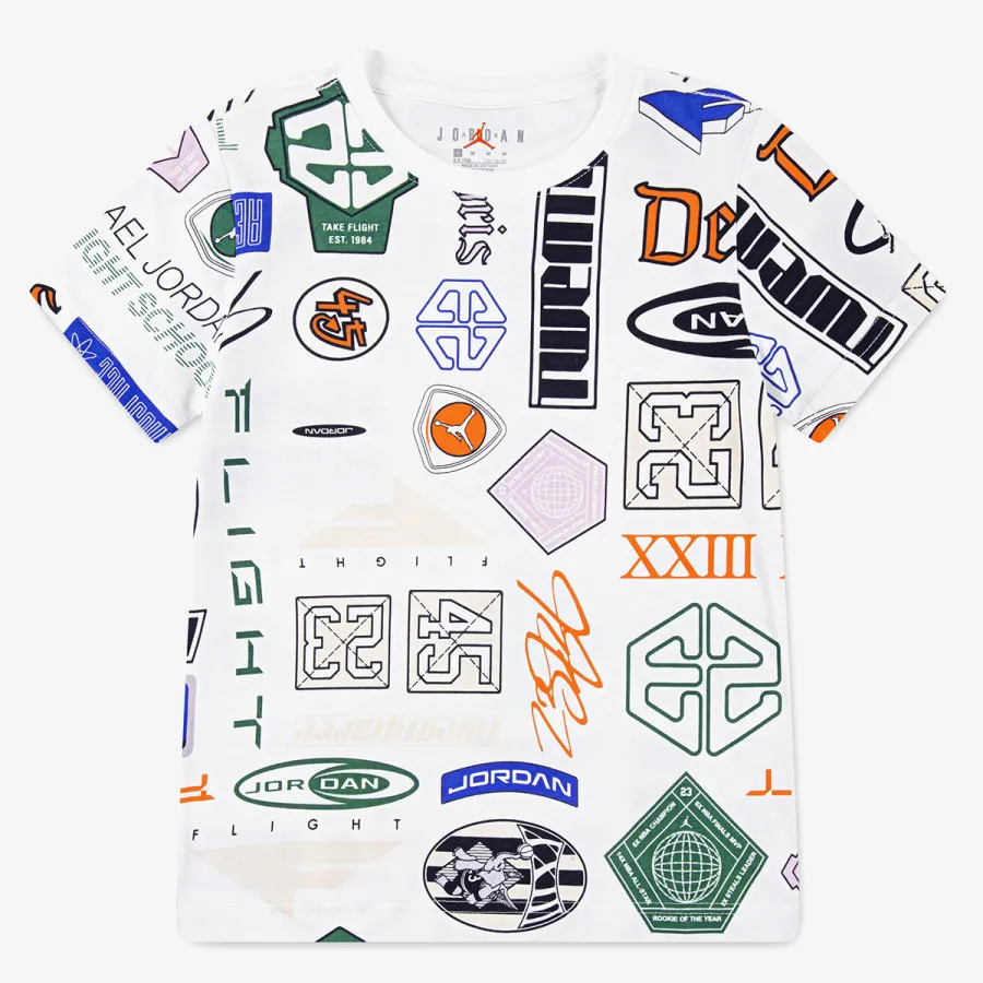 NIKE Majica JDB MJ ESS AOP SS TEE