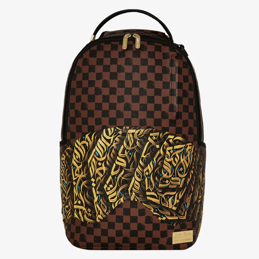 SPRAYGROUND Ranac DIAA ALAM 1B BROWN BACKPACK