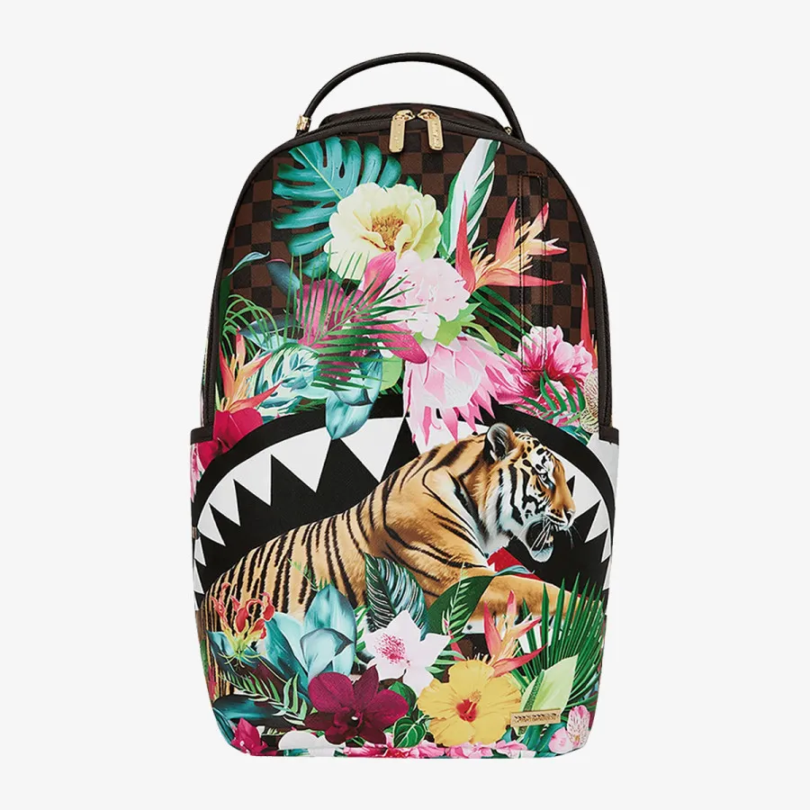 SPRAYGROUND Ranac Flowering Jungle Shark 2