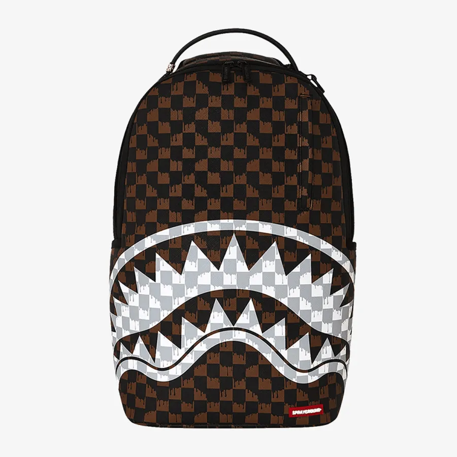 SPRAYGROUND Ranac Sharks In Paris WTF Bubbly Black Check