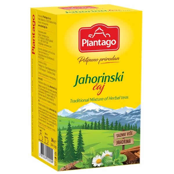 Čaj Plantago Jahorinski 36g 20 filter kesica  x 1.8gr