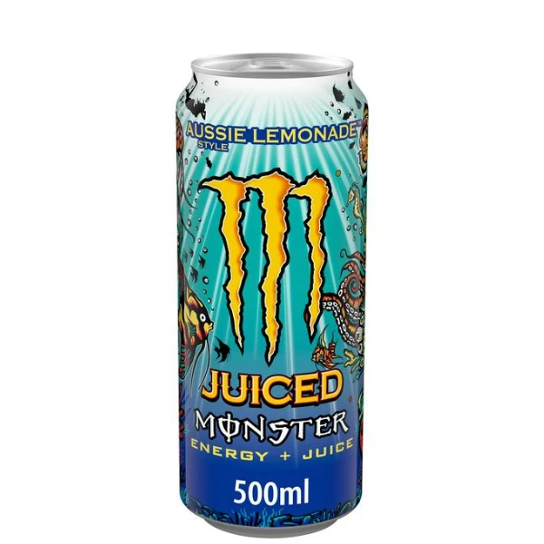 Monster Energetsko Piće Aussie Lemonade 0,5 l limenka 12 x 0.5l
