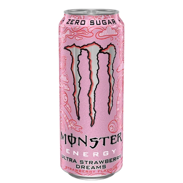Monster Energetsko Piće Strawberry 0,5l CAN 12 x 0.5l