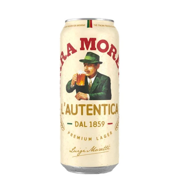 Pivo Birra Moretti 0,5l limenka 24 X 0.5L