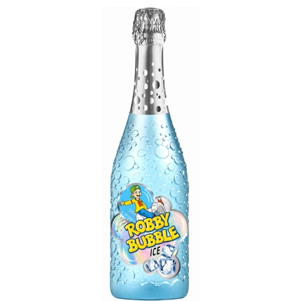 Robby Bubble Ice Blue 0,75l 6 x 0.75L