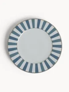 PORCELANSKI TANJIR SA UKRASNIM RUBOM O29CM