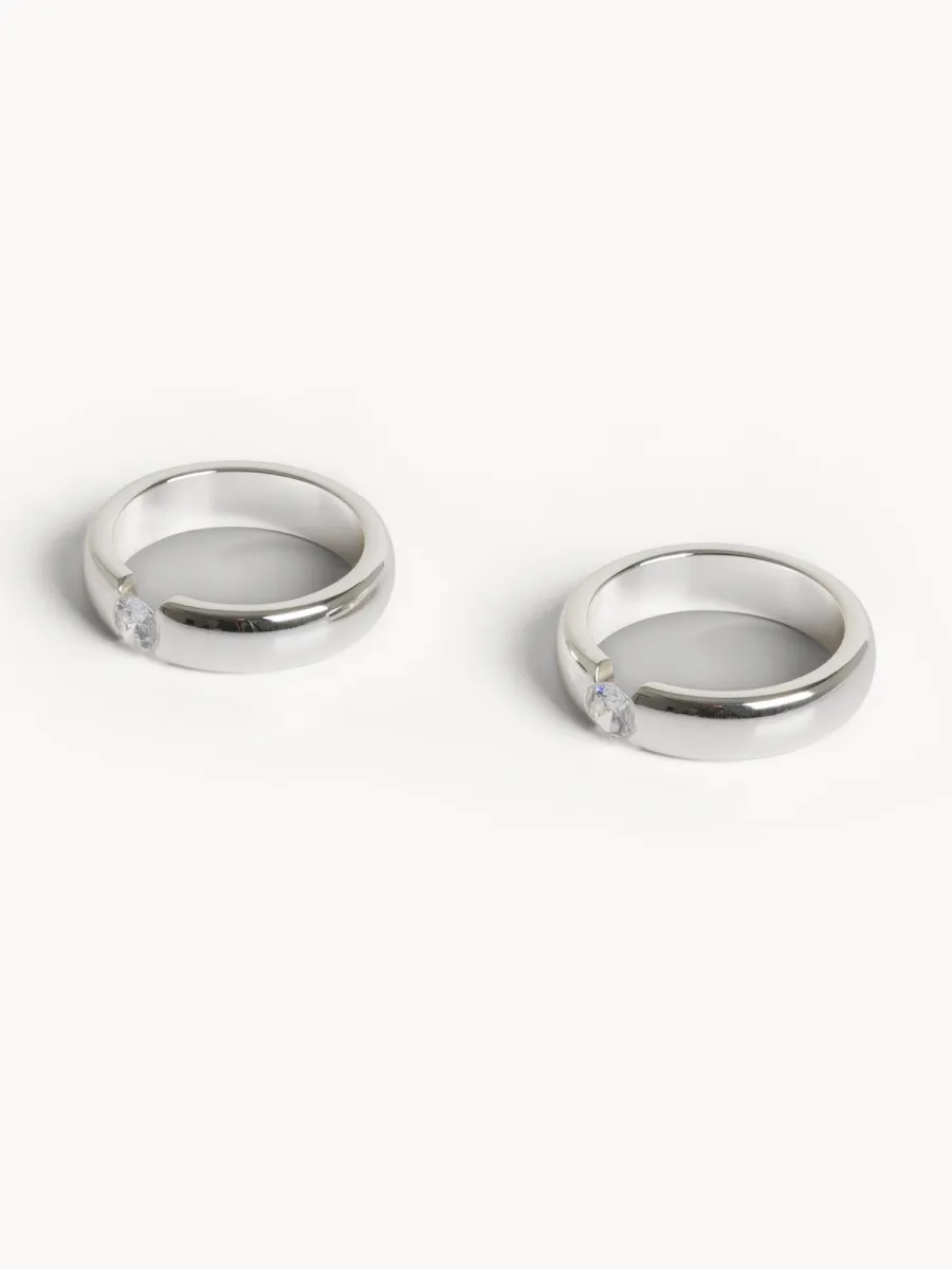 SET OD DVA PRSTENA ZA SALVETE Ø4CM