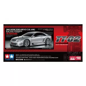 1:10 RC MB CLK AMG 2002 TT-02 Silver P