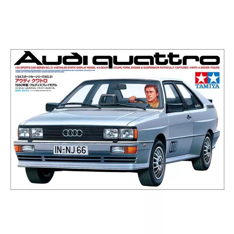 1:24 Audi quattro