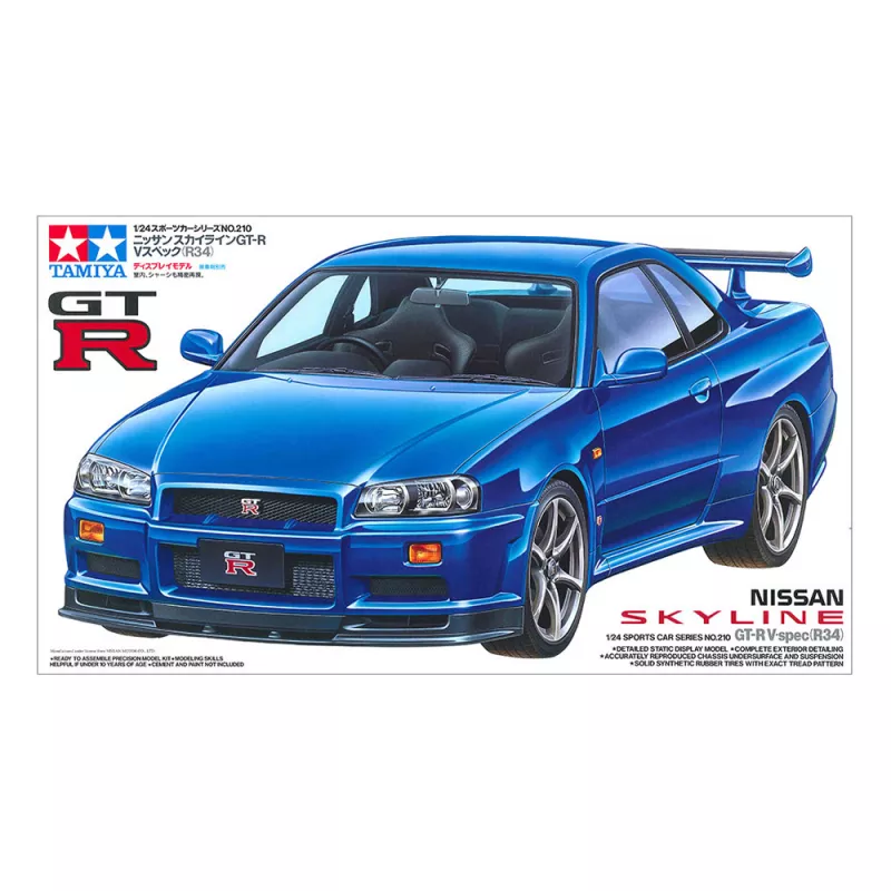 1:24 Nissan Skyline GT-R R34 V-Spec