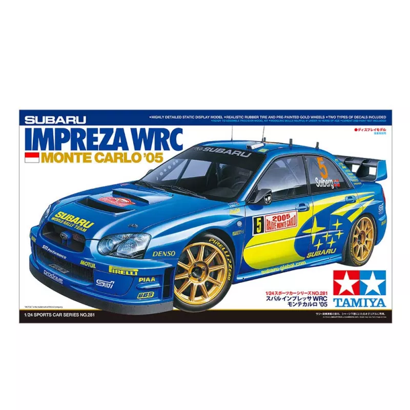 1:24 Subaru Impreza WRC Monte