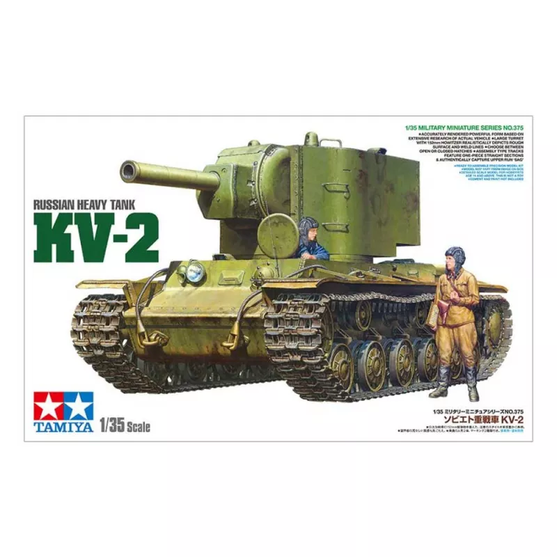 1:35 Rus. KV-2 Heavy Tank Gigant