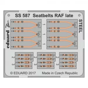 1:72 Seatbelts RAF Late - Steel