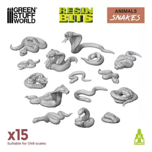 3D Printed - Animales SNAKES