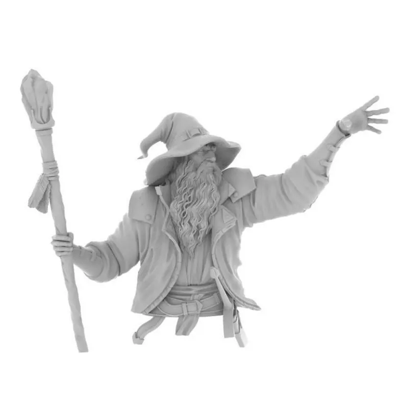 3D Printed - Bust - PRIMAL Collectibles - Wizard Mythros