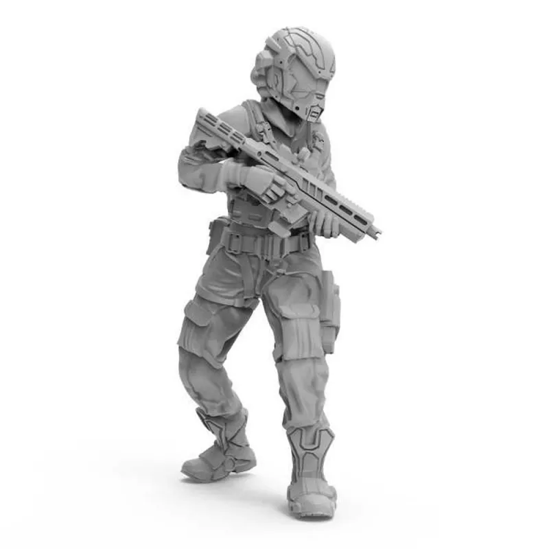 3D Printed - Resin Figures - UNIT9 - Lace - Figure54mm