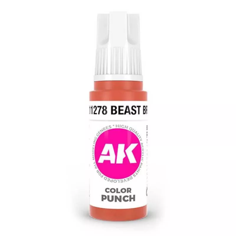 3GEN Acrylic Beast Brown COLOR PUNCH 17 ml
