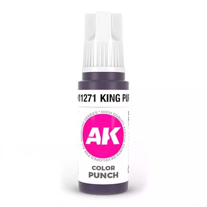 3GEN Acrylic King Purple COLOR PUNCH 17 ml