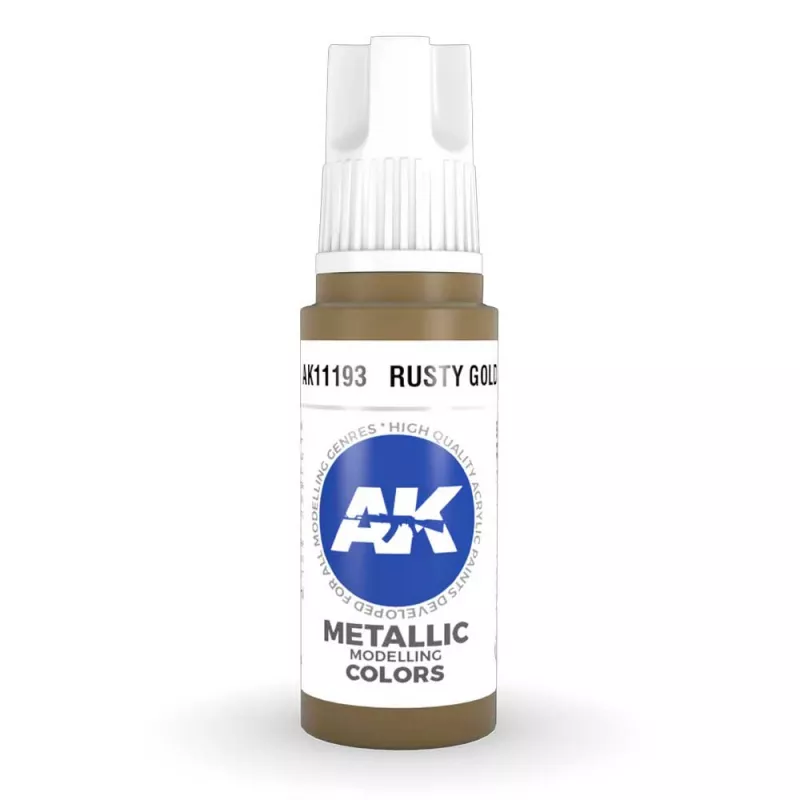 3GEN Acrylic Rusty Gold 17ml