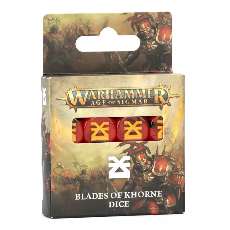 Age of Sigmar: Blades of Khorne Dice