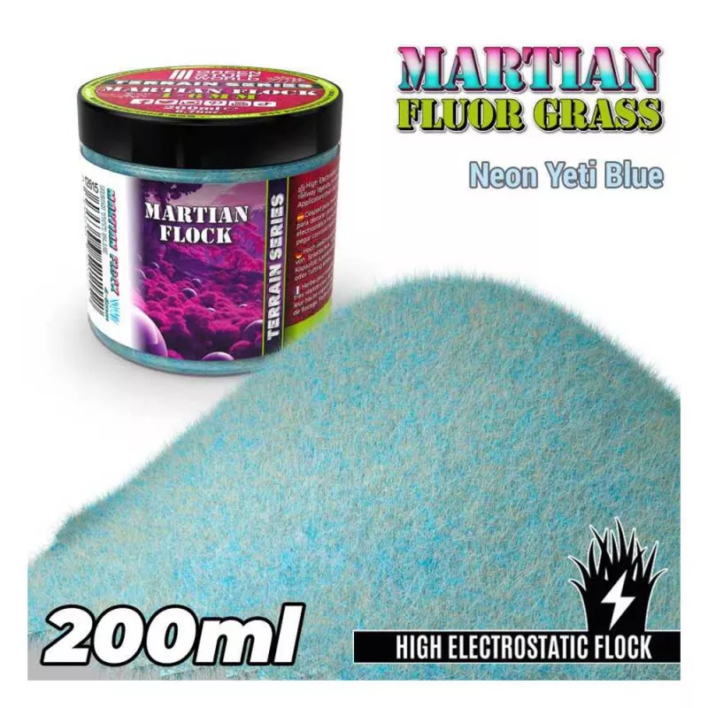 Alien Grass Flock - NEON YETI BLUE 200ml