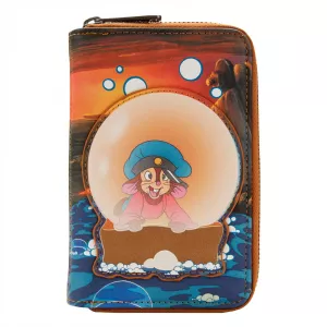 An American Tail Fievel Bubbles Zip Around Wallet