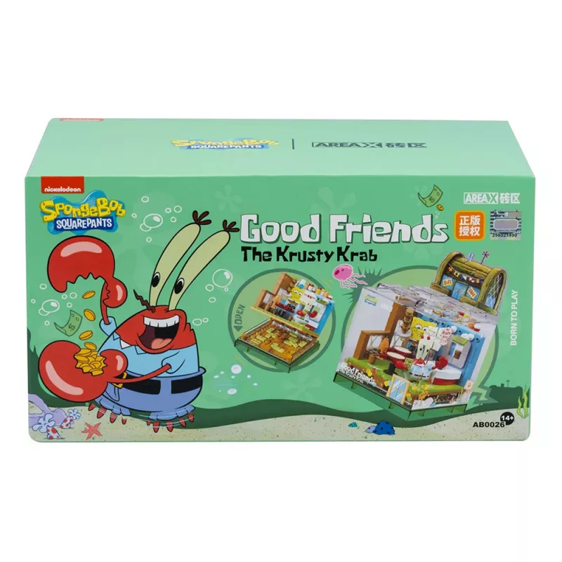 Area-X SpongeBob SquarePants Good Friends – SpongeBob & Mr. Krabs