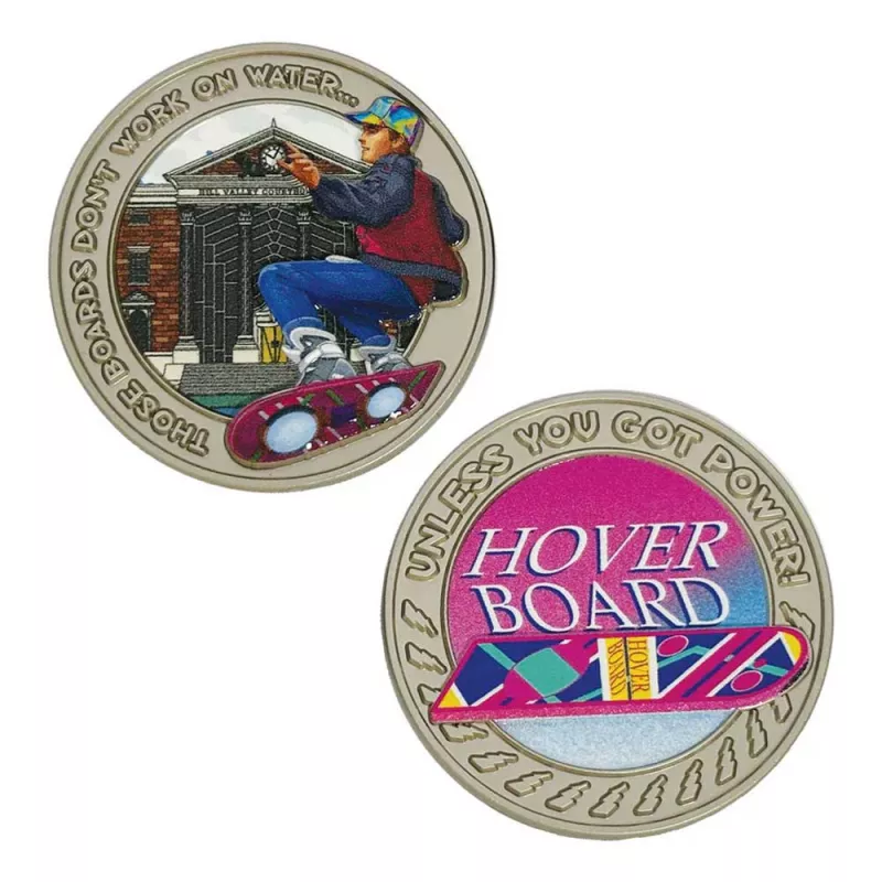 Back to the Future Hoverboard Coin