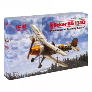 Bücker Bü 131D WWII German Training Aircraft 1:32