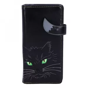Black Lucky Cat Purse (Large)