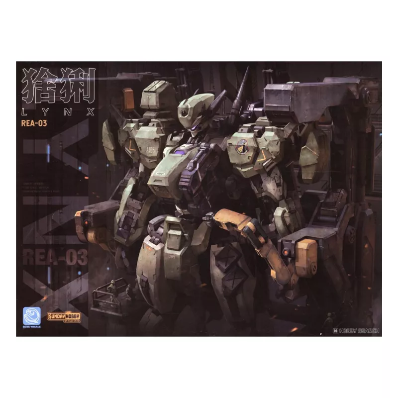 Blue Whale: REA-03 Lynx Plastic Model Kit