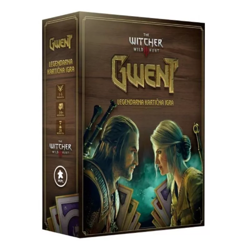 Board Game The Witcher - Gwent - Legendarna Kartična Igra