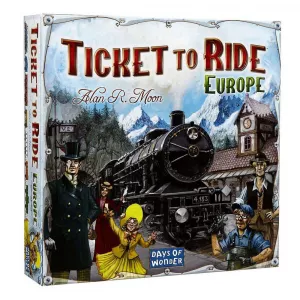 Board Game Ticket To Ride Europe