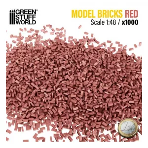 Bricks RED - 1000pc (Scale 1:48)